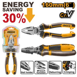 Плоскогубцы комбинированные 160 мм (6/36) INGCO HHCP28160 INDUSTRIAL Плоскогубцы комбинированные 160 мм (6/36) INGCO HHCP28160 INDUSTRIAL