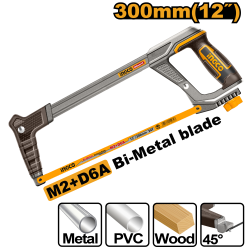 Ножовка по металлу 300 мм (6/24) INGCO HHF3188 INDUSTRIAL