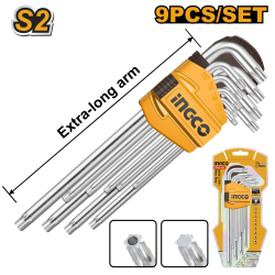 Набор шестигранных ключей Torx (6/48) INGCO HHK13092 INDUSTRIAL Набор шестигранных ключей Torx (6/48) INGCO HHK13092 INDUSTRIAL