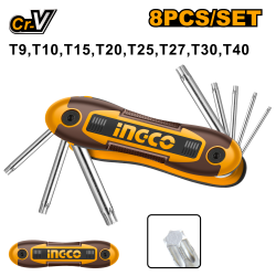 Набор шестигранных ключей Torx INGCO HHK14083 INDUSTRIAL Набор шестигранных ключей Torx INGCO HHK14083 INDUSTRIAL