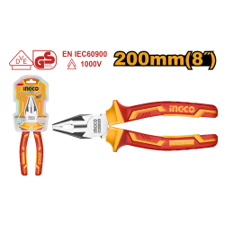 Плоскогубцы диэлектрические 200 мм INGCO HICP28208 INDUSTRIAL Плоскогубцы диэлектрические 200 мм INGCO HICP28208 INDUSTRIAL