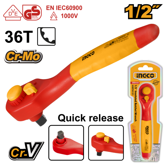 Диэлектрическая трещотка 1/2 Диэлектрическая трещотка 1/2