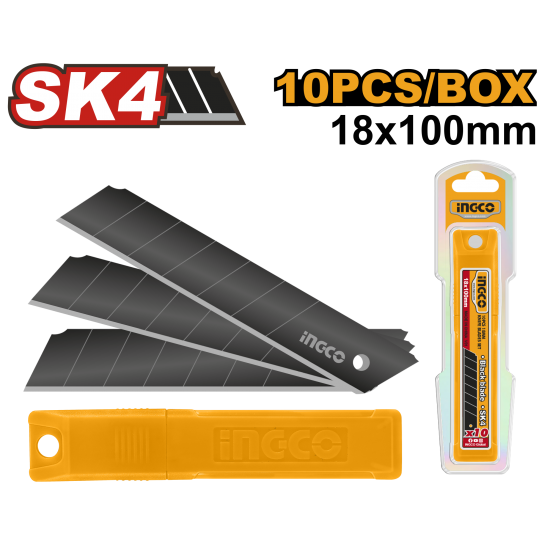 Лезвия сегментные 18х100 мм (20/120) INGCO HKNCB181 INDUSTRIAL