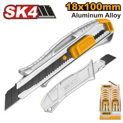 Нож канцелярский 152 мм (12/144) INGCO HKNS11807 Нож канцелярский 152 мм (12/144) INGCO HKNS11807