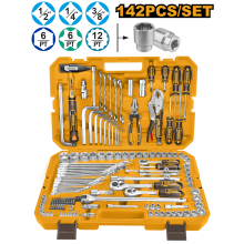 Набор ручного инструмента 142 предметов INGCO HKTHP21421 INDUSTRIAL