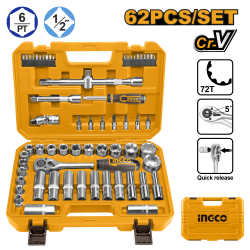 Набор головок с трещоткой 1/2 Набор головок с трещоткой 1/2