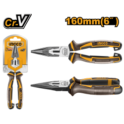 Длинногубцы 160 мм (6/36) INGCO HLNP28168 Длинногубцы 160 мм (6/36) INGCO HLNP28168