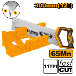 Ножовка обушковая со стуслом 300 мм (12) INGCO HMBSB30062 Ножовка обушковая со стуслом 300 мм (12) INGCO HMBSB30062