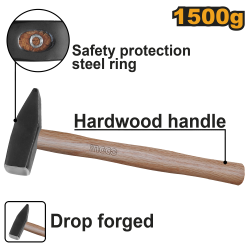 Молоток слесарный 1500 г INGCO HMH041500 Молоток слесарный 1500 г INGCO HMH041500