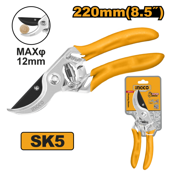 Секатор 200 мм INGCO HPS0109 Секатор 200 мм INGCO HPS0109