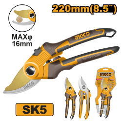 Секатор 220 мм INGCO HPS0601 INDUSTRIAL Секатор 220 мм INGCO HPS0601 INDUSTRIAL