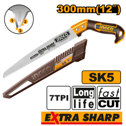 Ножовка садовая 300 мм (8/48) INGCO HPS3006 INDUSTRIAL Ножовка садовая 300 мм (8/48) INGCO HPS3006 INDUSTRIAL