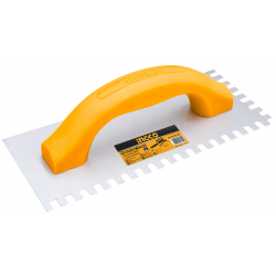 Гладилка зубчатая 230х100 мм (10/40) INGCO HPTT23108