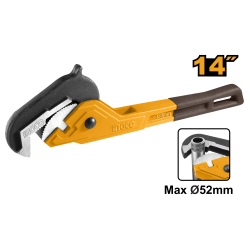 Ключ трубный быстрозажимной 18-52 мм INGCO HPW1414 INDUSTRIAL Ключ трубный быстрозажимной 18-52 мм INGCO HPW1414 INDUSTRIAL