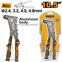Заклепочник 260 мм (6/24) INGCO HR105 INDUSTRIAL