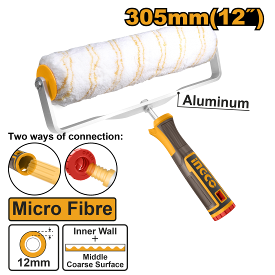 Валик малярный 305 мм INGCO HRHT093051 INDUSTRIAL