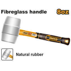 Киянка белая 220 г (10/40) INGCO HRUH8908 Киянка белая 220 г (10/40) INGCO HRUH8908