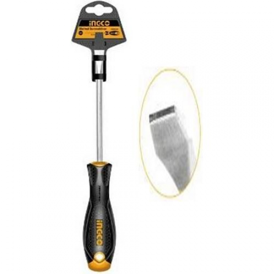 Отвертка шлицевая SL6.5 x 125 INGCO HS286125 Отвертка шлицевая SL6.5 x 125 INGCO HS286125