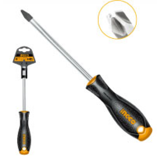 Отвертка крестовая PH3 x 150 INGCO HS28PH3150