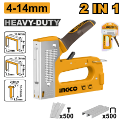 Степлер механический 2 в 1 (5/20) INGCO HSG1408 INDUSTRIAL Степлер механический 2 в 1 (5/20) INGCO HSG1408 INDUSTRIAL