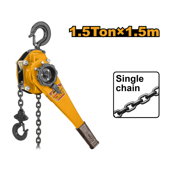 Рычажный блок 1,5 т. 1,5 м INGCO HSLB0015