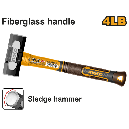 Кувалда 1800 г (4/8) INGCO HSLH8104