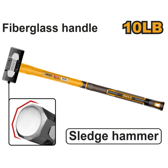 Кувалда 4 кг 900 мм (4) INGCO HSM81498