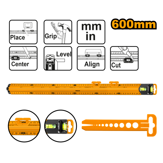 Измерительный центр 60 см (10) INGCO HSR36003