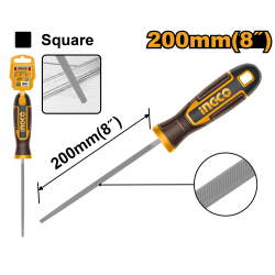 Напильник квадратный по металлу 200 мм INGCO HSSF088 INDUSTRIAL Напильник квадратный по металлу 200 мм INGCO HSSF088 INDUSTRIAL