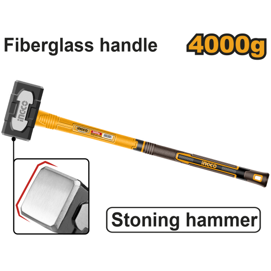 Кувалда 4 кг (4) INGCO HSTH83498 Кувалда 4 кг (4) INGCO HSTH83498