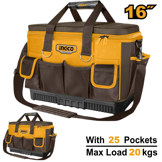 Сумка-органайзер для инструментов INGCO HTBG10 INDUSTRIAL Сумка-органайзер для инструментов INGCO HTBG10 INDUSTRIAL
