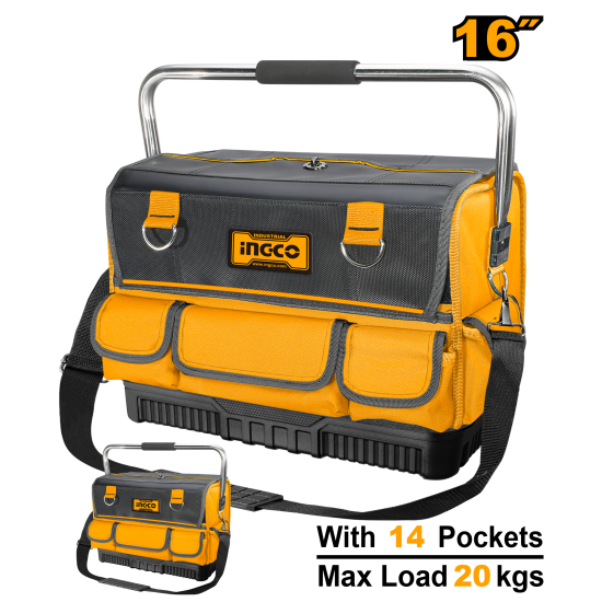 Сумка-органайзер для инструментов INGCO HTBGL03 INDUSTRIAL Сумка-органайзер для инструментов INGCO HTBGL03 INDUSTRIAL