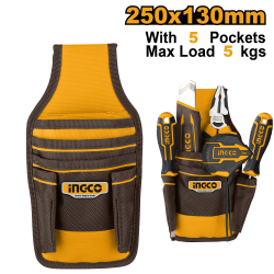 Сумка поясная для инструментов 250х130 мм (40/80) INGCO HTBP040128 Сумка поясная для инструментов 250х130 мм (40/80) INGCO HTBP040128