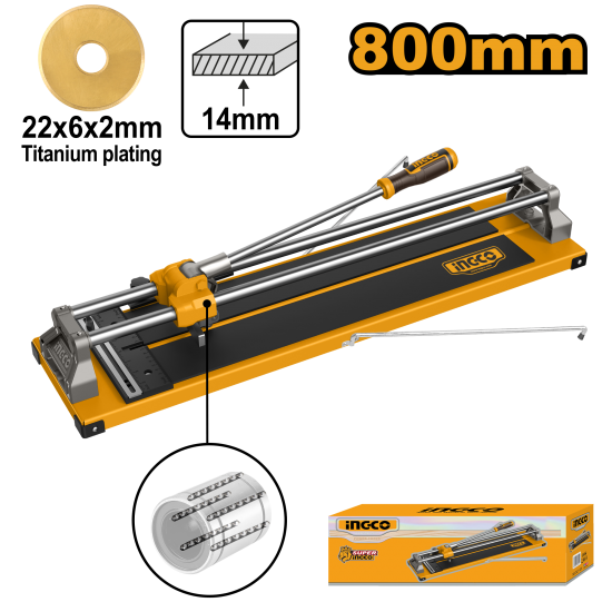 Плиткорез 800х14 мм (2) INGCO HTC04801 INDUSTRIAL
