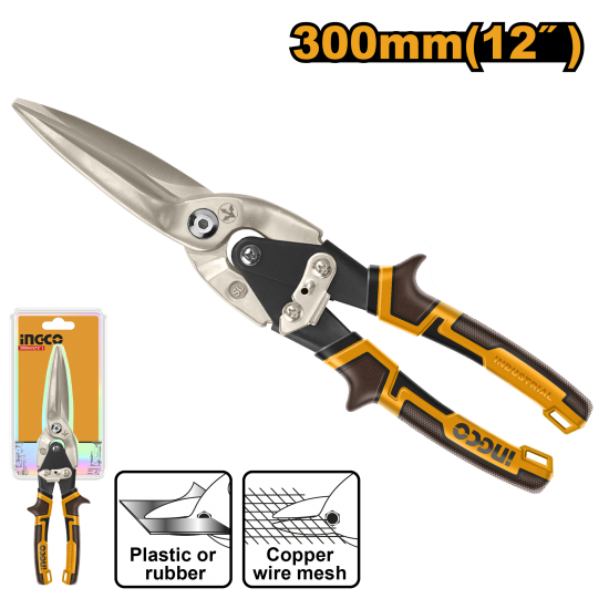 Ножницы по металлу универсальные 300 мм INGCO HTSN0112S Ножницы по металлу универсальные 300 мм INGCO HTSN0112S