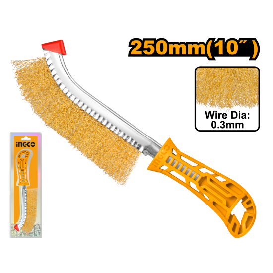 Кордщетка 250 мм INGCO HWB02250
