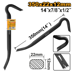 Лом-гвоздодер 350 мм (6) INGCO HWBA01142 INDUSTRIAL Лом-гвоздодер 350 мм (6) INGCO HWBA01142 INDUSTRIAL