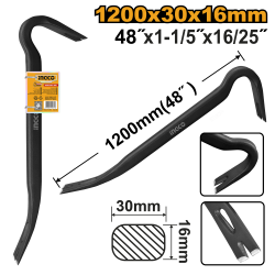 Лом-гвоздодер 1200 мм INGCO HWBA01482 INDUSTRIAL Лом-гвоздодер 1200 мм INGCO HWBA01482 INDUSTRIAL