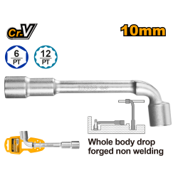 Торцевой L-образный ключ 10 мм INGCO HWL1008 INDUSTRIAL Торцевой L-образный ключ 10 мм INGCO HWL1008 INDUSTRIAL