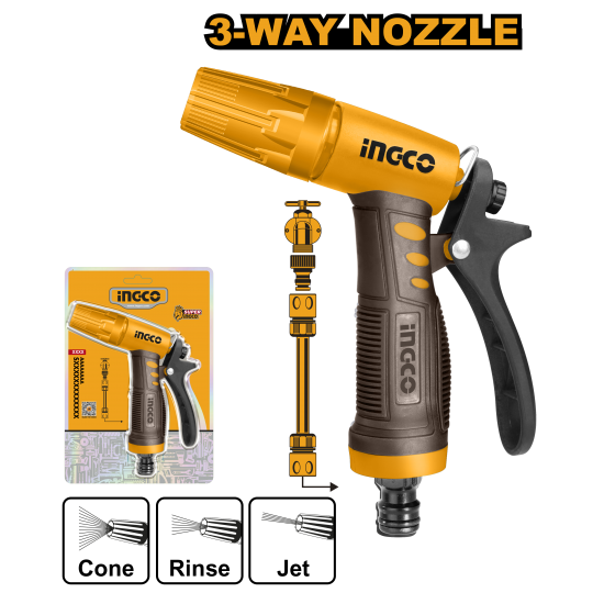 Ороситель пистолетного типа INGCO HWSG032 Ороситель пистолетного типа INGCO HWSG032