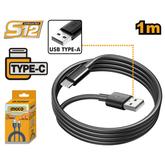 Кабель USB Type-A - Type-C INGCO IUCC01 Кабель USB Type-A - Type-C INGCO IUCC01