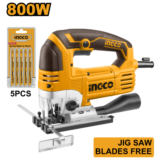 Электрический лобзик 800 Вт INGCO JS80068 INDUSTRIAL Электрический лобзик 800 Вт INGCO JS80068 INDUSTRIAL