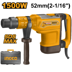 Перфоратор 1500 Вт SDS Max INGCO RH1500528 INDUSTRIAL Перфоратор 1500 Вт SDS Max INGCO RH1500528 INDUSTRIAL