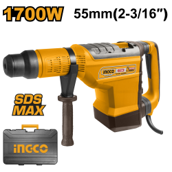 Перфоратор SDS-Max 1700 Вт INGCO RH1700558 INDUSTRIAL Перфоратор SDS-Max 1700 Вт INGCO RH1700558 INDUSTRIAL