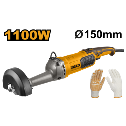 Прямошлифовальная машина 1100 Вт 150 мм INGCO SG11008 INDUSTRIAL Прямошлифовальная машина 1100 Вт 150 мм INGCO SG11008 INDUSTRIAL