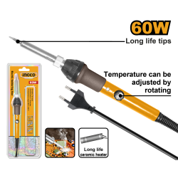 Паяльник электрический 60 Вт INGCO SI016831 Паяльник электрический 60 Вт INGCO SI016831