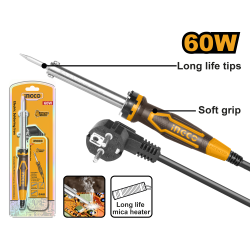 Паяльник электрический 60Вт INGCO SI0268 INDUSTRIAL Паяльник электрический 60Вт INGCO SI0268 INDUSTRIAL