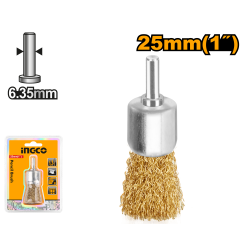 Проволочная щетка для дрели 24 мм INGCO WB70241 Проволочная щетка для дрели 24 мм INGCO WB70241