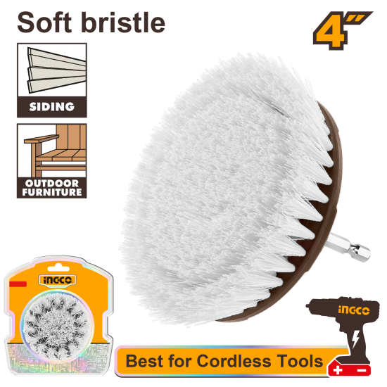 Щетка для дрели 100 мм 1/4